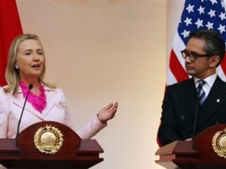 Hillary Clinton en visite dans la région Asie-Pacifique